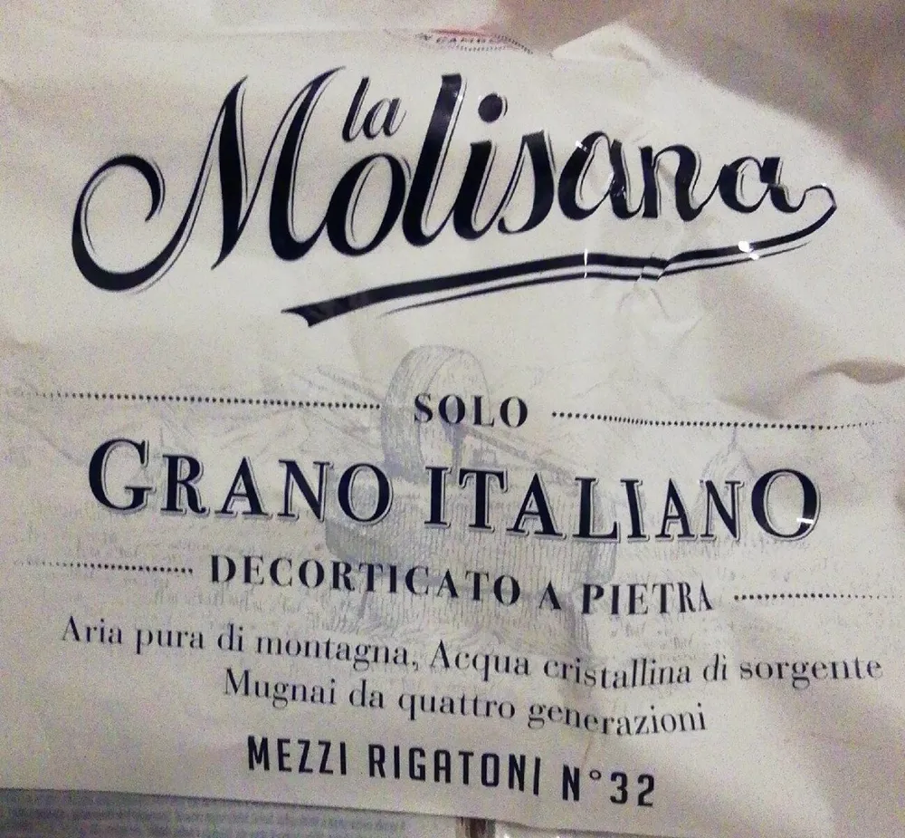Mezzi rigatoni n. 32