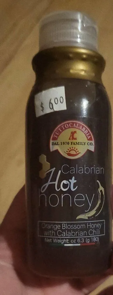 Tutto Calabria - Hot Calabrian Honey, 180g (6.3oz) Bottle