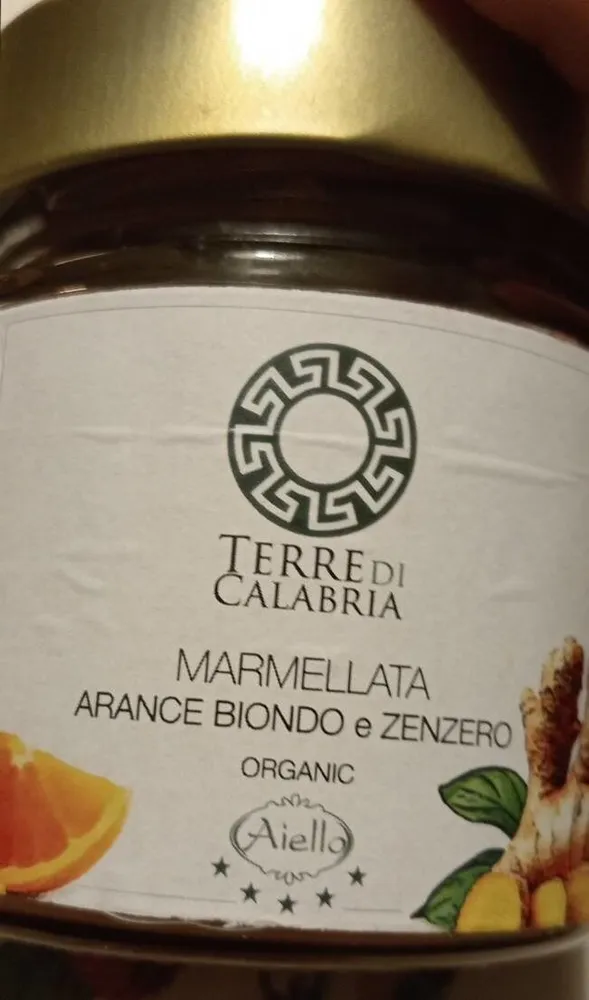 Marmellata arance biondo e zenzero