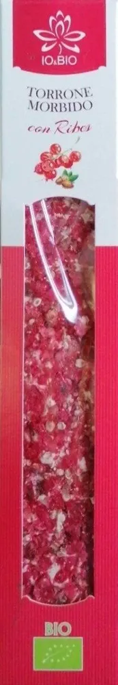 Torrone morbido con ribes