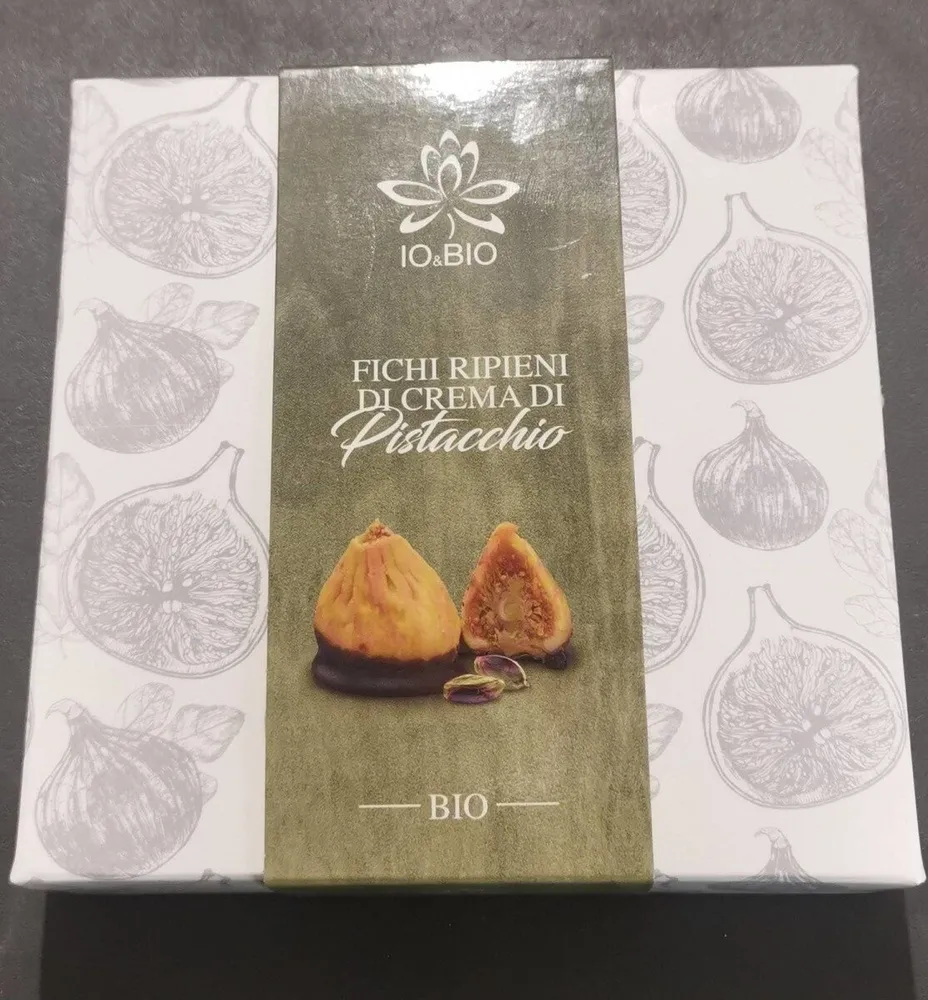 Fichi ripieni di crema di pistacchio