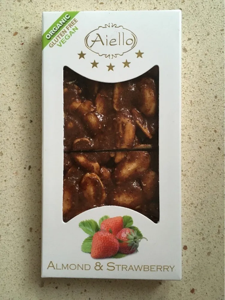 Almond & strawberry