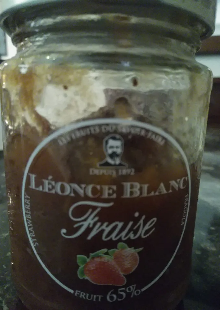 Confiture fraise, griottes, groseilles