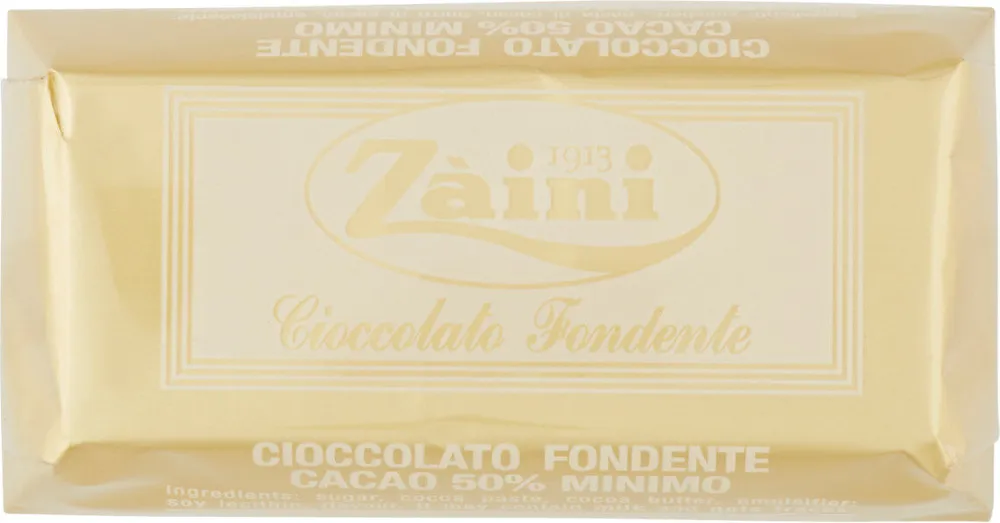 Cioccolato fondente extra cacao 50% min.