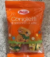 coniglietti di cioccolato al latte