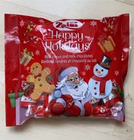 Happy holidays Milk chews and milk chocolates