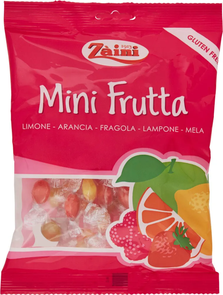 Mini frutta limone arancia fragola lampone mela