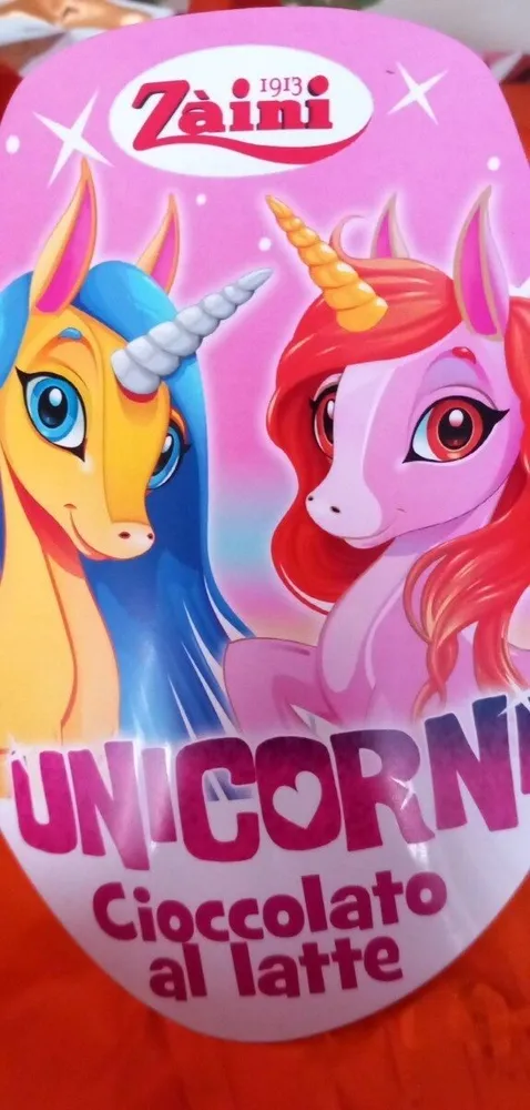 unicorni cioccolato al latte