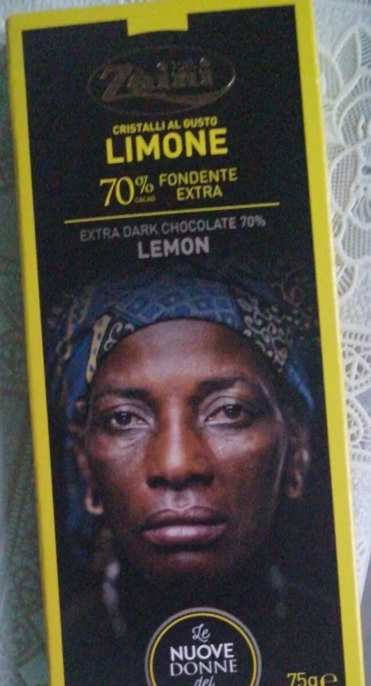 cioccolato fondente extra limone