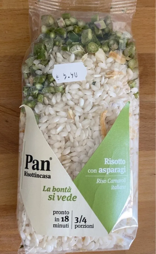 Risotto con asparagi