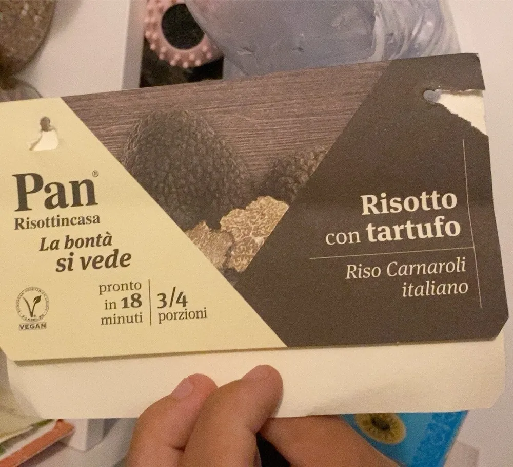 Risotto con tartufo