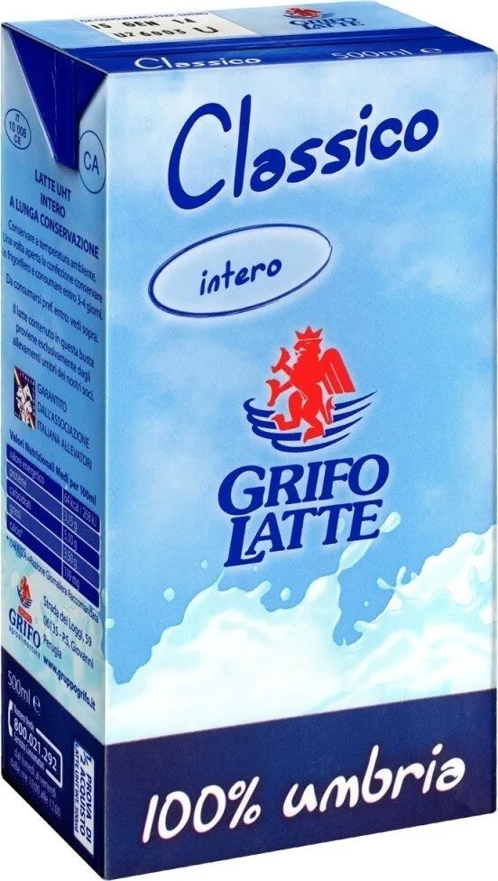 Latte uht classico intero