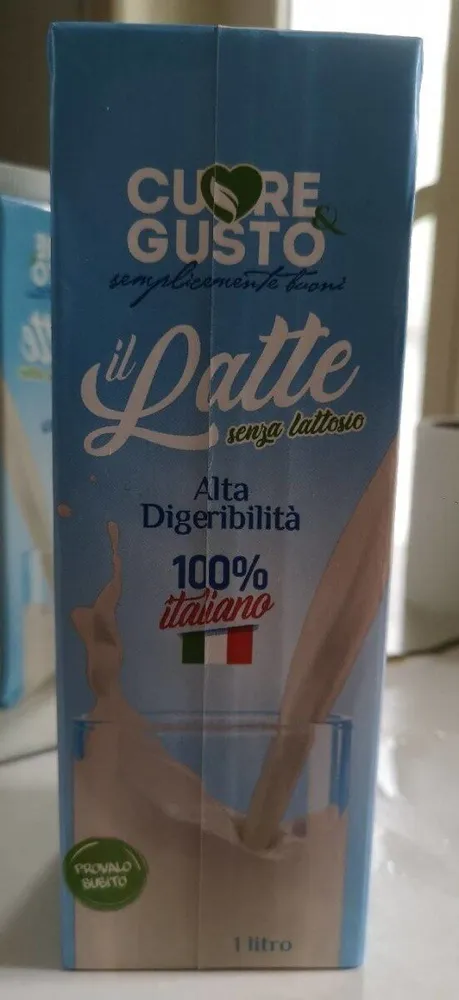 Il latte senza lattosio