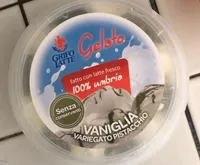 Gelato Vaniglia variegato pistacchio
