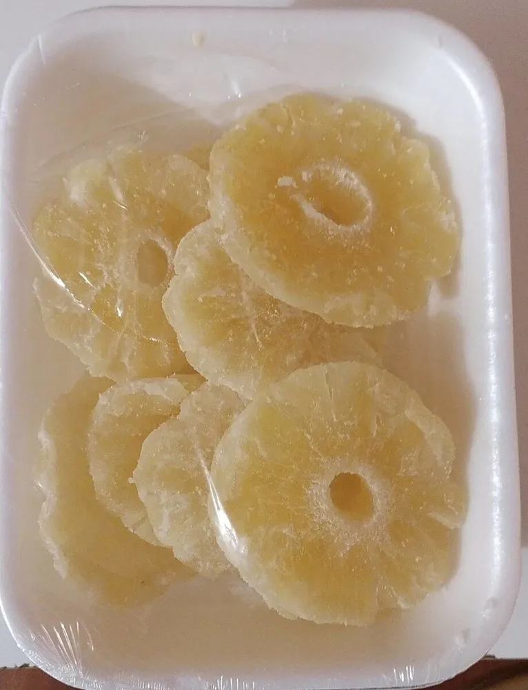 Ananas a fette disidratato
