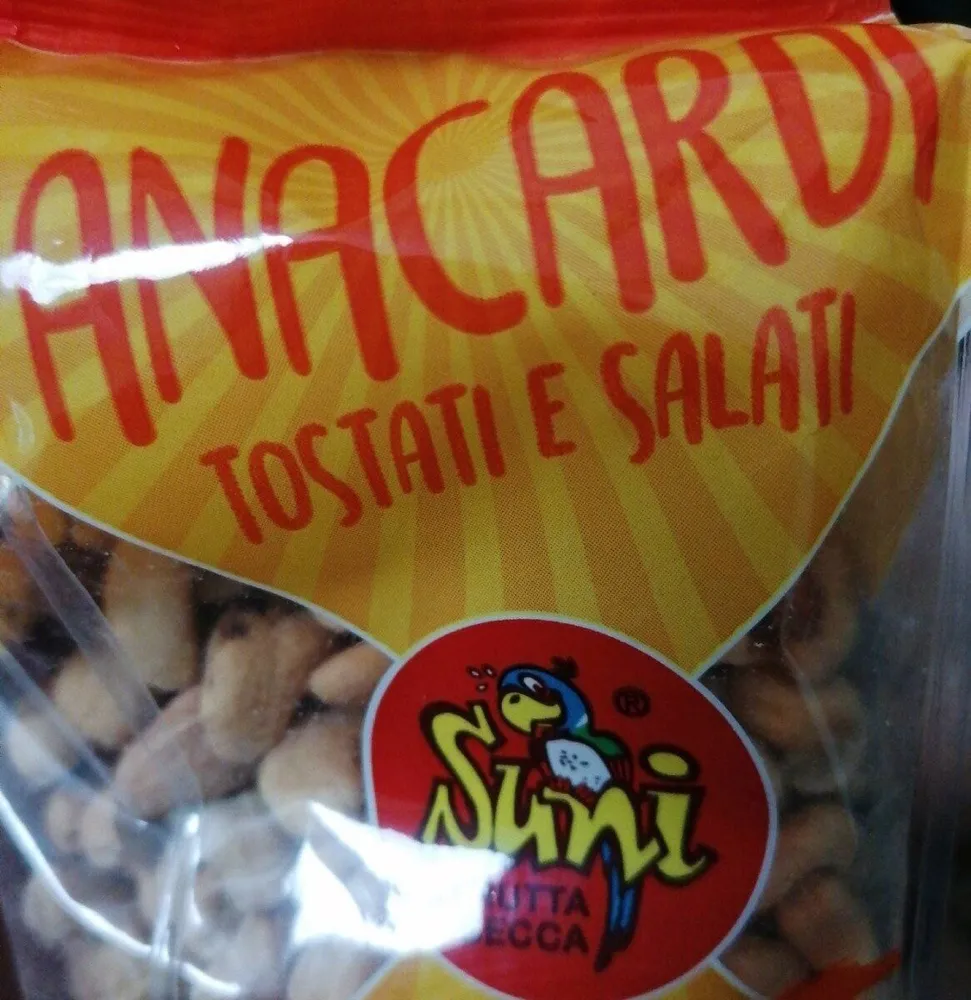 Anacardi tostati e salati
