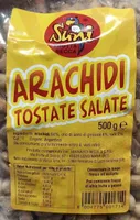 Arachidi tostate e salate