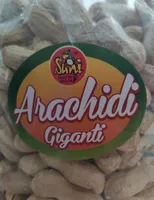 Arachidi giaganti tostate