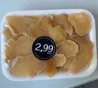 Zenzero ginge disidratato a fette