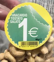 Anacardi tostati salati