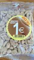 Arachidi tostate senza sale