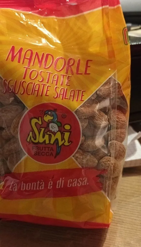 Mandorle tostate sgusciate salate