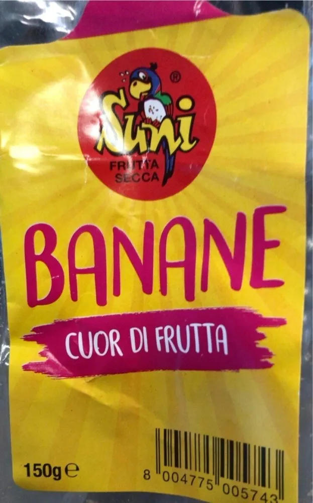 Banane cuor di frutta