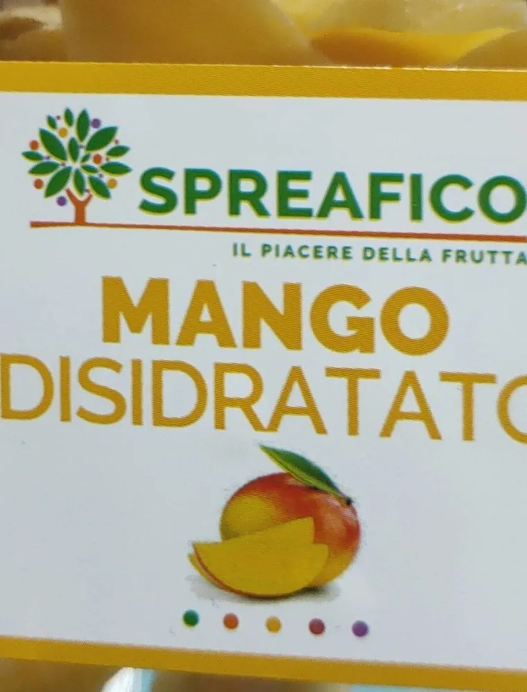 Mango a fette disidratato