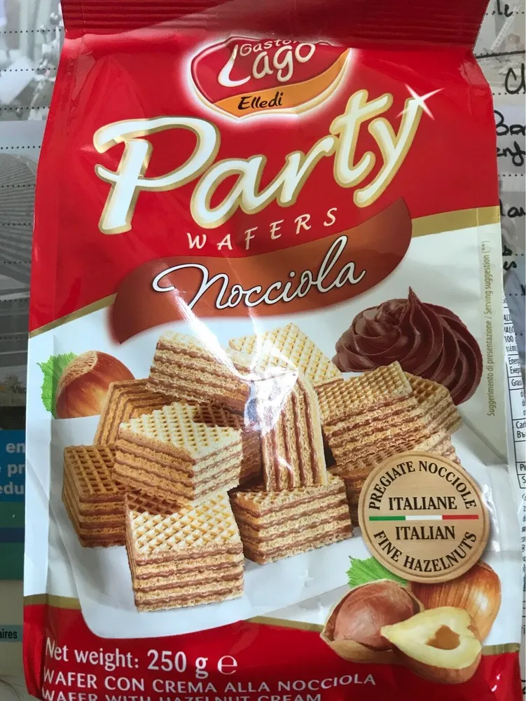 Party Wafers Nocciola