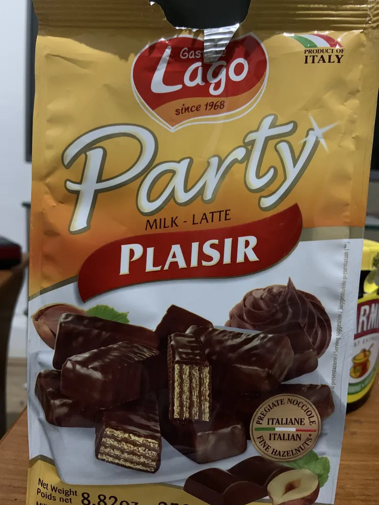 Gastone Lago Plaisir Milk Latte Party Wafers