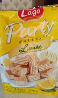 Gaufrettes fourrage citron