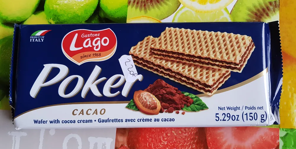 Gaufrettes avec crème au cacao