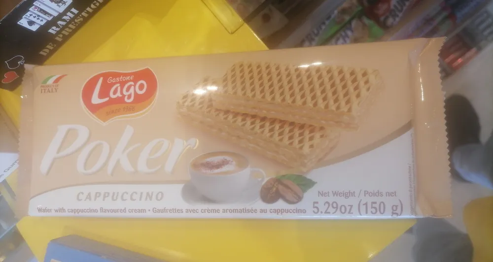 Elledi Poker Cappuccino Wafer