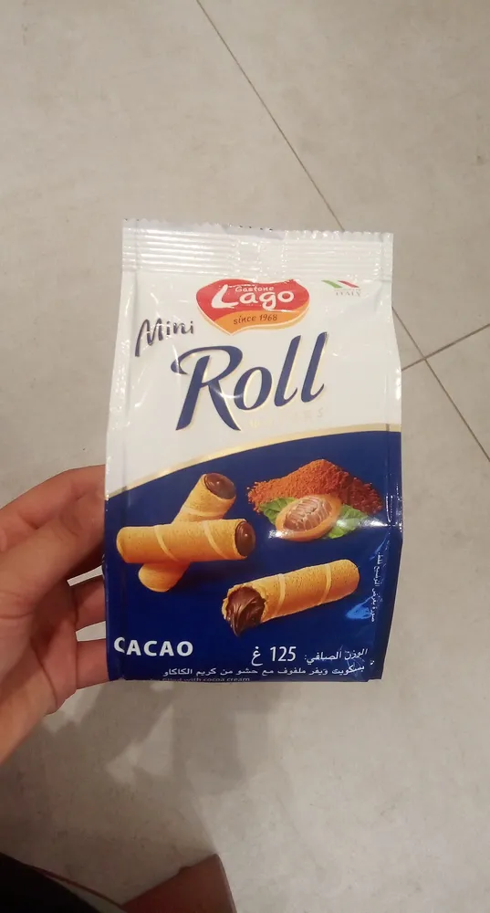 Cannoli de wafer