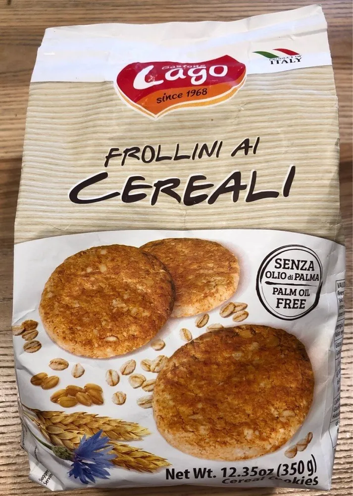 Frollini al cereali