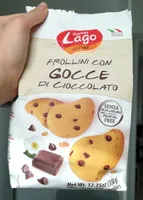 Frollini con gocce di cioccolato