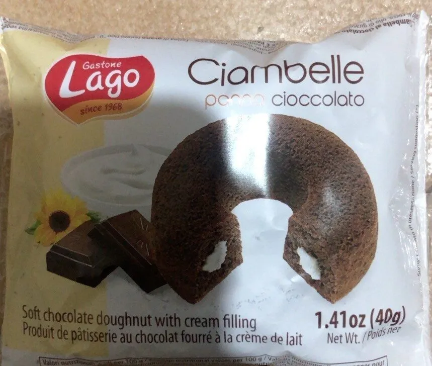 Ciambelle panna cioccolato