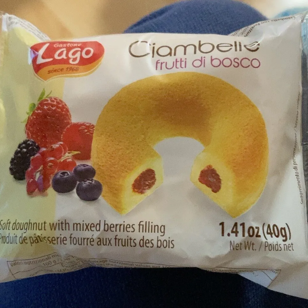 Ciambelle frutti di bosco