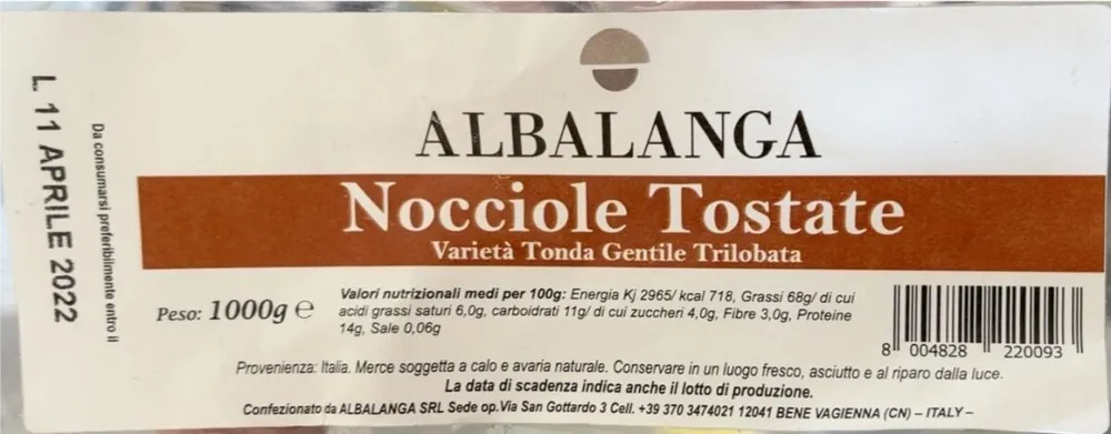 Nocciole tostade