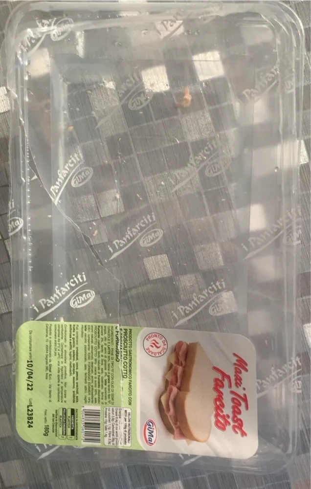 Maxi toast farcito