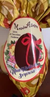 Uovo di cioccolato fondente