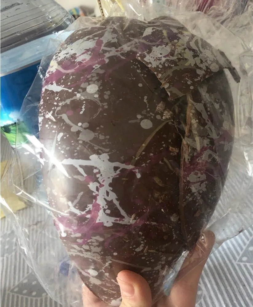 Uovo di cioccolato al latte