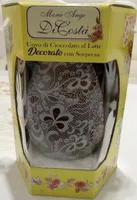 Uovo di cioccolato al Latte decorato con sorpresa