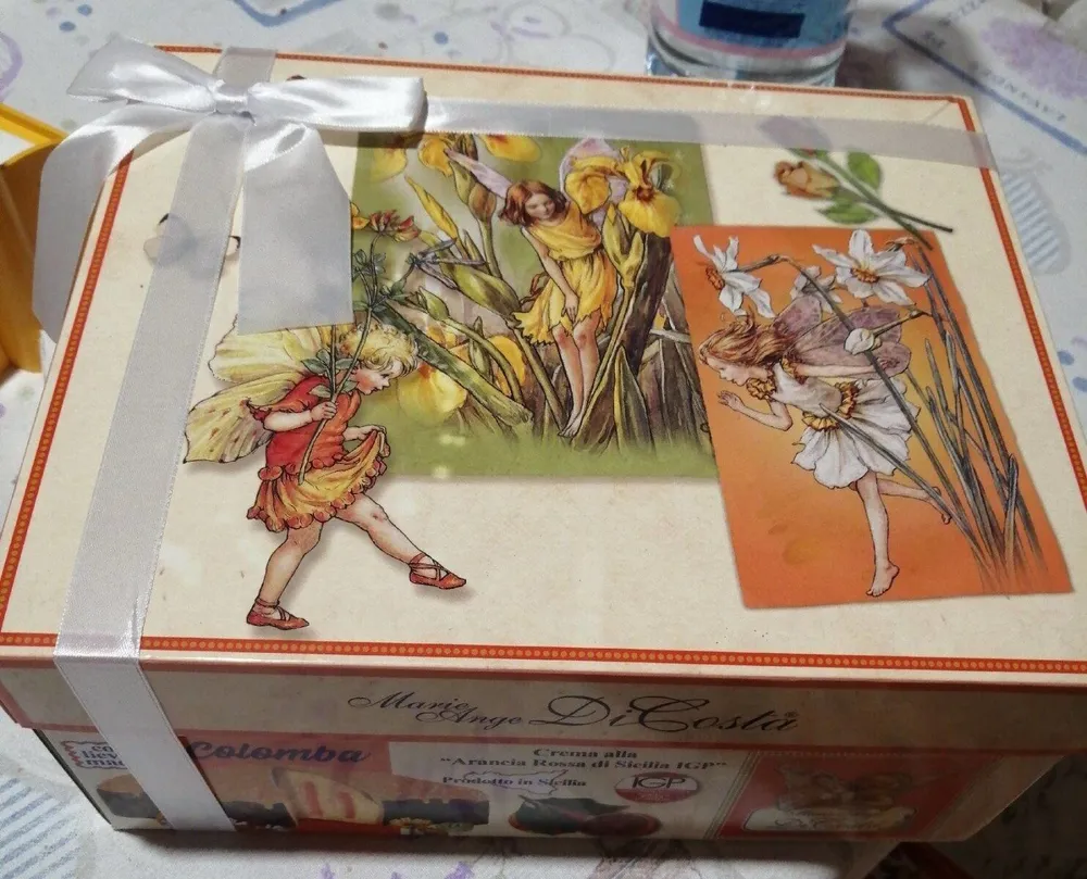 Colomba alla crema di arancia rossa di Sicilia