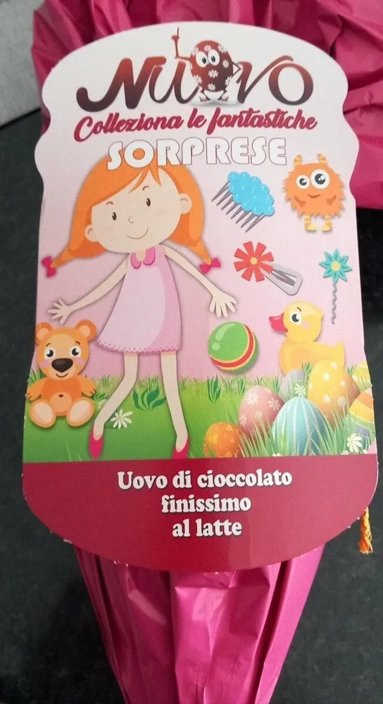 Uovo di cioccolato finissimo al latte