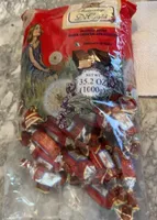 Nougat bites dark chocolate coated