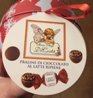 Praline di cioccolato al latte ripiene