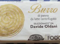 Burro di panna da latte centrifugato