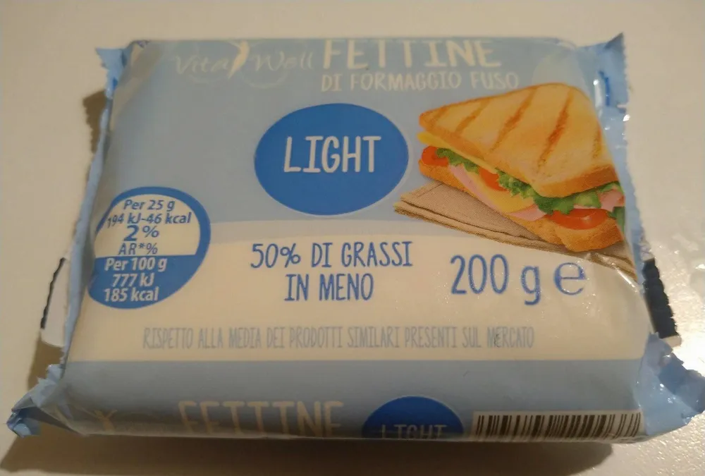 Fettine di Formaggio Fuso Light