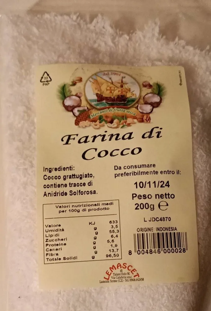 Farina di cocco